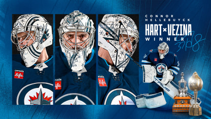 Hellebuyck awarded Hart Memorial and Vezina Trophies