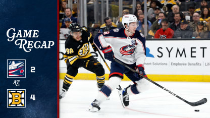 Columbus Blue Jackets Boston Bruins game recap February 26, 2026
