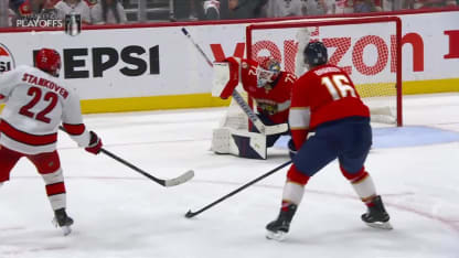 CAR@FLA: Stankoven scores goal against Sergei Bobrovsky
