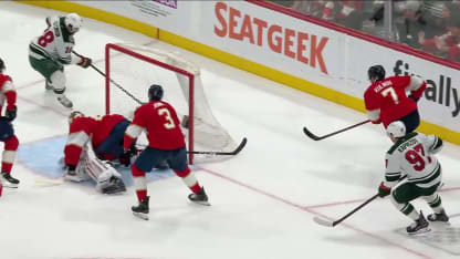 MIN@FLA: Hartman scores goal against Daniil Tarasov