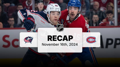 CBJ at MTL | Recap