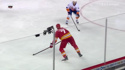 Klapka double l'avance avec une déviation