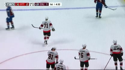 OTT@COL: Greig scores goal against Alexandar Georgiev