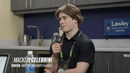 Celebrini on the NHL Draft Class Podcast
