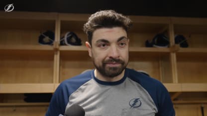 Nick Paul | Pregame vs Pittsburgh Penguins