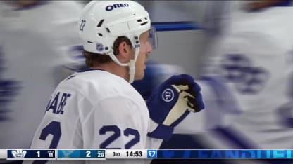 TOR@STL: McCabe scores goal against Jordan Binnington