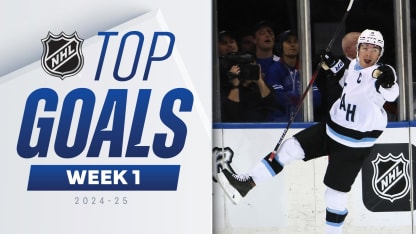 Top Goals from Week 1 of the 2024-25 NHL Season