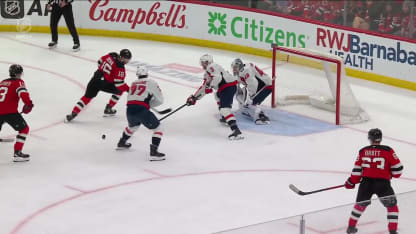 WSH@NJD: Bratt marque un but en A.N. contre Logan Thompson