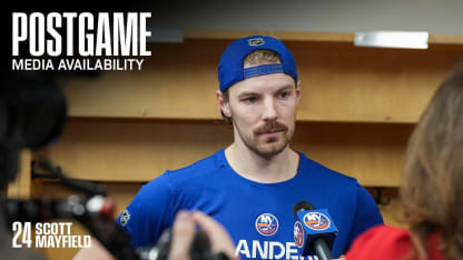 NYI 4 at CBJ 3 (OT): Scott Mayfield