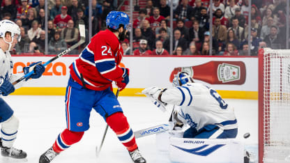 Danault goes five-hole at the doorstep