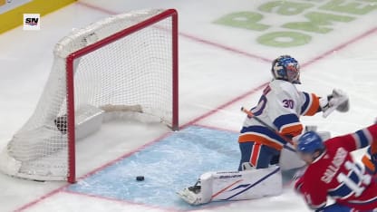 NYI@MTL: Guhle scores goal against Ilya Sorokin