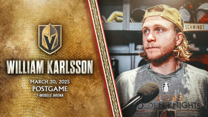 William Karlsson Postgame 3/20