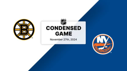 BOS at NYI | Condensed Game