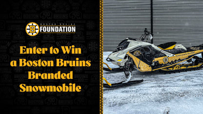 Raffle: Win a custom Boston Bruins branded snowmobile