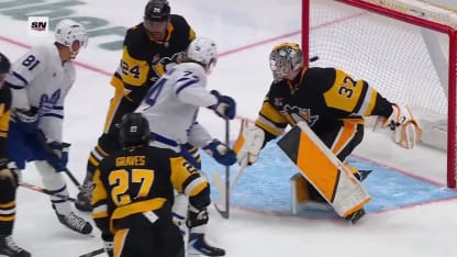 TOR@PIT: McMann scores goal against Arturs Silovs