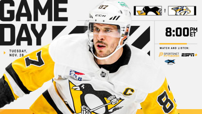 Game Preview: Penguins at Predators (11.28.23)