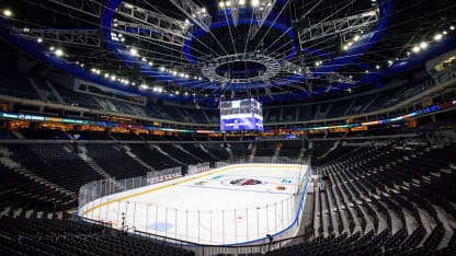 The Buffalo Sabres practice prior to the 2024 NHL Global Series Czechia