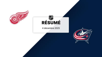 DET vs CBJ | Résumé | 4/12/25