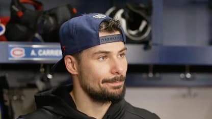 Après-match c. LAK : Carrier