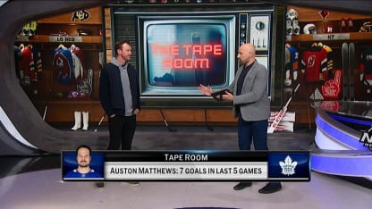 Tape Room: Auston Matthews