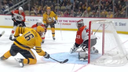 PHI@PIT: Brazeau scores PPG against Samuel Ersson