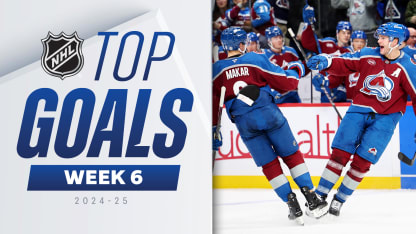 Top Goals from Week 6 of the 2024-25 NHL Season