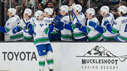 Linus Karlsson tar vara på chansen i Vancouver Canucks