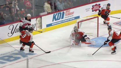 NJD@PHI: Cotter scores goal against Dan Vladar