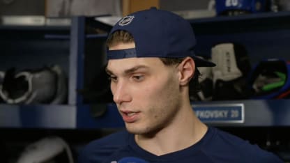 Après-match c. BOS : Slafkovsky