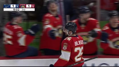 FLA vs. STL: Balinskis nets 1st of season