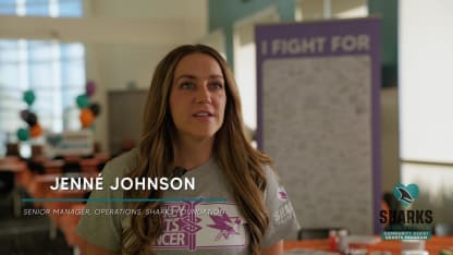 Sharks Foundation Hockey Fights Cancer Month 2025
