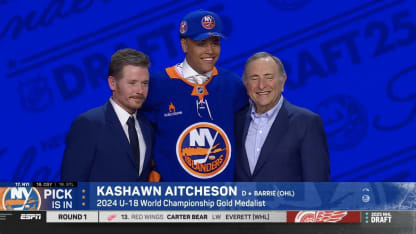 Eklund, Aitcheson drafted No. 16, 17 by Islanders