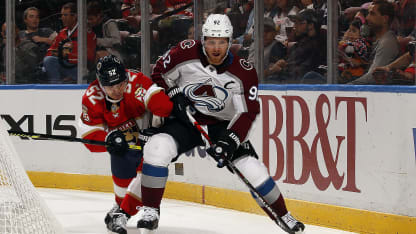 Gabriel Landeskog Florida Panthers 18 October 2019