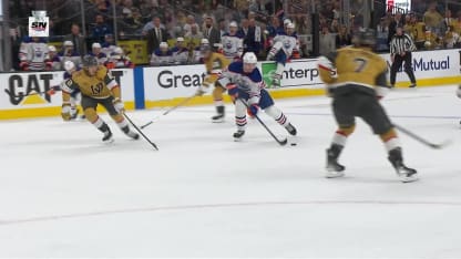 EDM@VGK: Podkolzin scores goal against Adin Hill