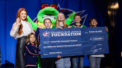 blue jackets foundation 25 years 2025 26 grants