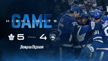 Scotiabank Game Highlights | FLA