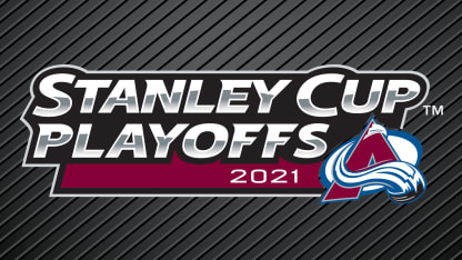 2021 Stanley Cup Playoffs black logo graphic