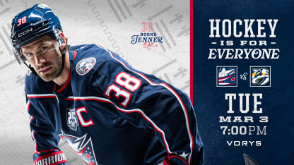blue jackets host hockey is for everyone night 2026