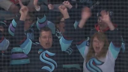 Jani Nyman parents emotional reaction to 1st NHL goal