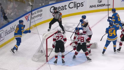 NJD@STL: Buchnevich scores goal against Jacob Markstrom