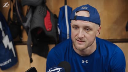 Darren Raddysh | Pregame vs Minnesota Wild