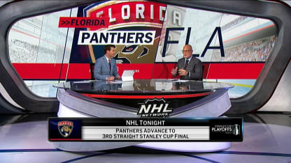 NHL Tonight on the Panthers advancing 