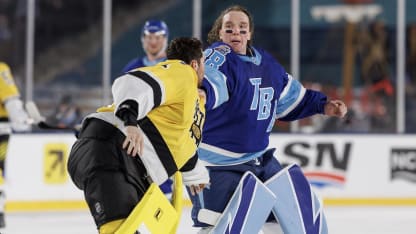 Swayman et Vasilevskiy en viennent aux coups