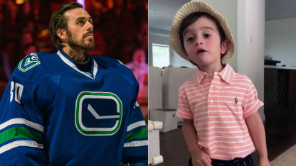 Ryan Miller and son