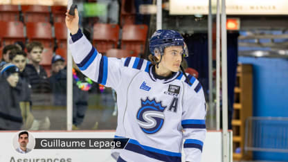 Maxim Masse Chicoutimi badge Lepage
