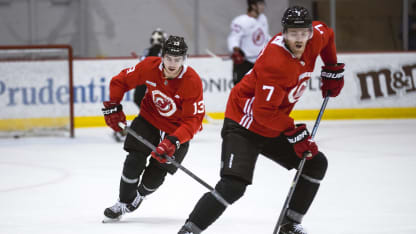 Practice Hamilton Hischier