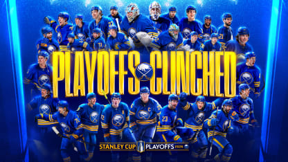 buffalo sabres clinch playoffs tickets merchandise