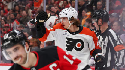 Zegras on kotiutunut uusiin väreihin Philadelphiassa