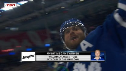 Energizer OT Winner: William Nylander