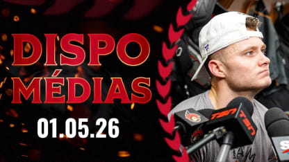 Tim Stützle dispo médias avant le match contre DET